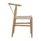 Flash Furniture Logan Commercial Grade Y-Back Style Wood & Kraft Paper Stackable Dining Chair w/Oak/Natural Finish ZH-8101YS-OAK-NAT-GG - alternate 5